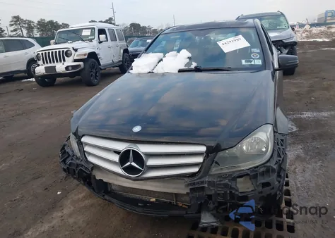 2012 Mercedes-Benz C 300 Sport 4Matic from USA, damaged, VIN WDDGF8BB0CR229861